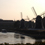 オランダ風の夕焼け